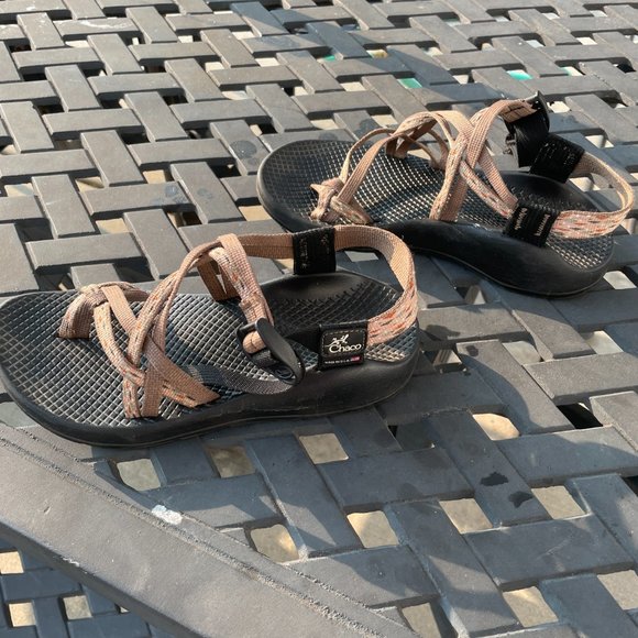 Chaco Women's Sandals - Black and Tan - Picture 3 of 7